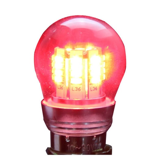 [RX1-13-22035] Nav/Position LED Bulb Cool White RA7512-Led-CW-V2/BaY15S-3W-White