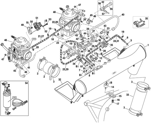 [RX1-15-01940] ROTAX 874-680 DRIP TRAY SET