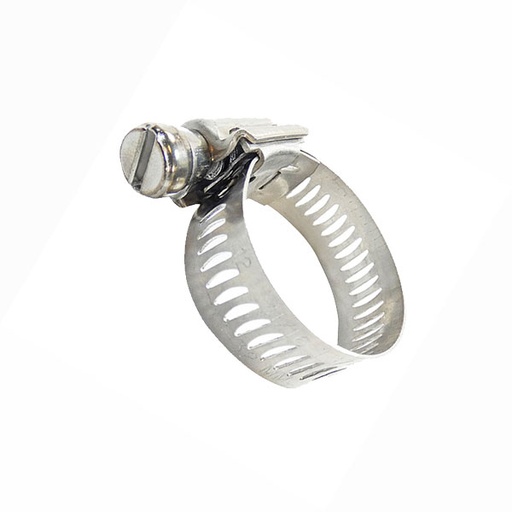 [RX1-QS200M12S] QS200M12S Hose Clamp All Stainless Steel Slot