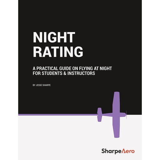 [RX1-13-24360] Sharpeaero Night Rating Book