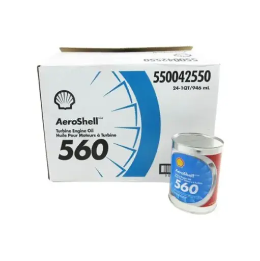 [RX1-08-00760] AeroShell Turbine Oil 560 - Case Of 24 Quarts
