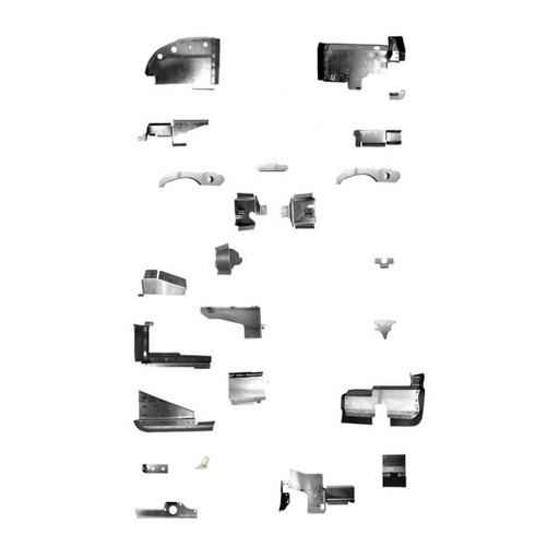 [RX1-05-27355] AF015-1655 Bracket Pwdrcoated