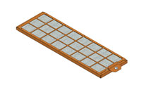 [RX1-08-08305] Brackett Aero Element Air Filter BA-8305 For BA-8310