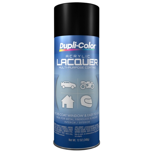 [RX1-09-06112] Duplicolor DaL1607 Black Flat Lacquer