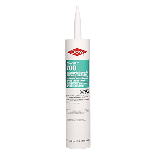 [RX1-09-06142] Dow Corning 700 Black 10.10 Oz Industrial Sealant