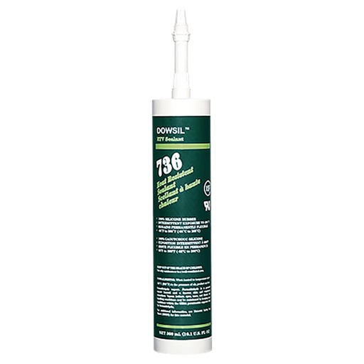 [RX1-09-06144] Dow Corning 737 Black 10.10 Oz Neutral Cure Sealant