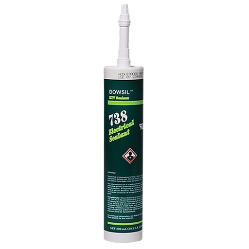 [RX1-09-06154] Dow Corning 738 White Electrical Sealant 300 Ml Cartridge