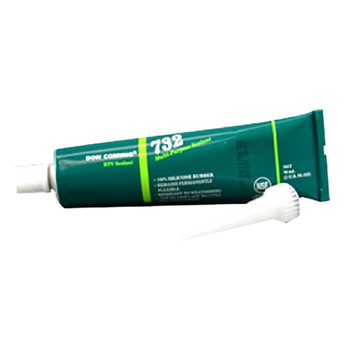 [RX1-09-06159] Dow Corning 732 Aluminum 3 Oz Multi Purpose