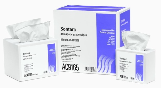 [RX1-09-06167] Sontara Aerospace Grade Wipes AC12165 Pack