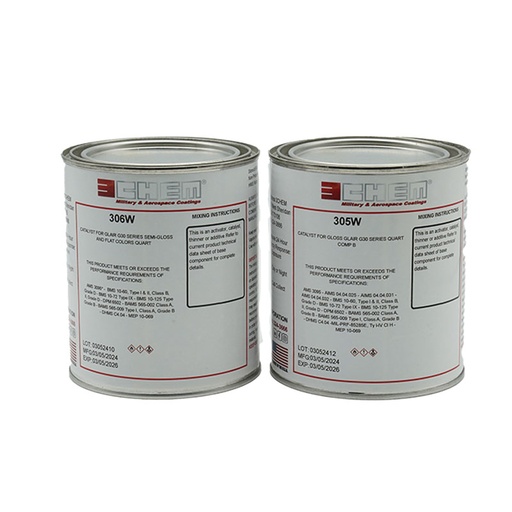 [RX1-09-06251] 3Chem Polyurethane Catalyst Flat & Semi-Gloss Quart