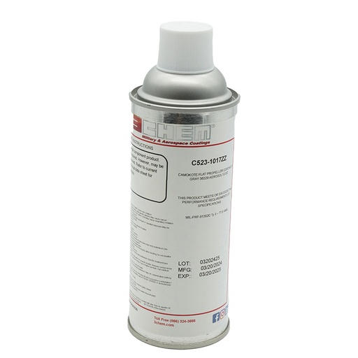 [RX1-09-06277] 3Chem Propeller Coating Flat Right Handino Gray Aerosol