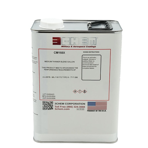 [RX1-09-06283] 3Chem Nitrate Thinner 1 Gl