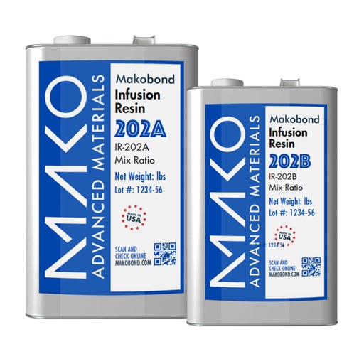 [RX1-09-06342] Makobond IR-202A Quart Kit