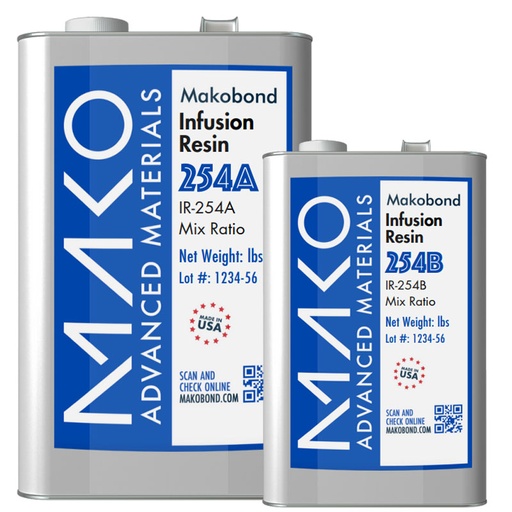 [RX1-09-06348] Makobond Ir-254A Quart Kit