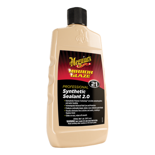 [RX1-09-06409] MeguiarS Mirror Glaze Synthetic Sealant 2.0 M2116 16Oz Liquid