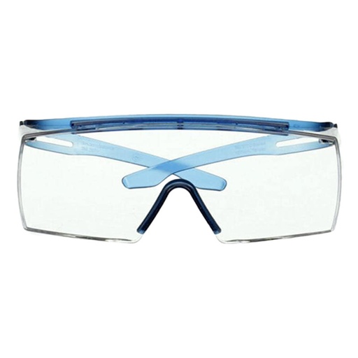 [RX1-09-06413] 3M Secure Fit 3700 Series Sf3701As-Blu Blue Temple Clear Otg Anti-Scratch Lens
