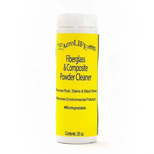 [RX1-09-06419] Aerolife Fiberglass & Composite Powder & Stain Remover 26 Oz