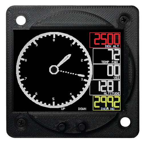 [RX1-10-07484] Radiant Digital Altimeter With LCD Screen For 2.25 Mount - Second Generation