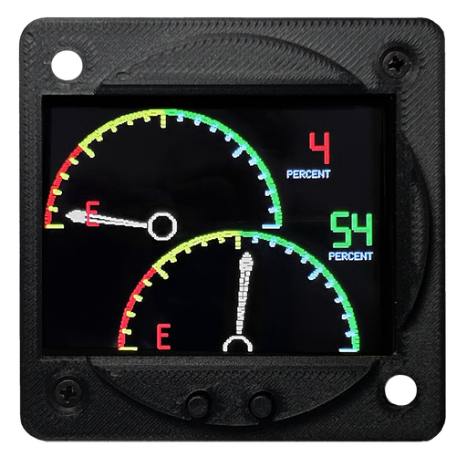 [RX1-10-07486] Radiant Fuel Gauge For Capacitive Fuel Senders 0-5 Volt