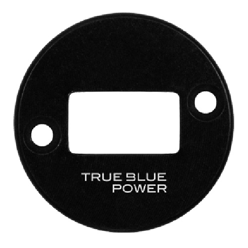 [RX1-10-07504] Mid-Continent Instruments and Avionics Circular Cover Plate For Rear Mount TA202 TA360 9019384-3