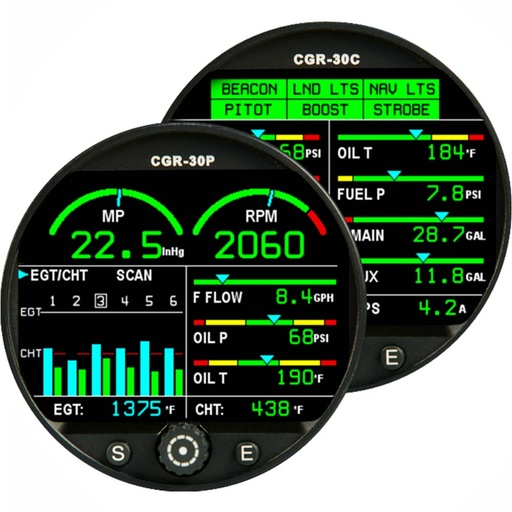 [RX1-10-07518] Electronics International CGR 30 Combo Experimental Upgrade Package 4/6-Cylinder (Non-Certified) Analyzer And Fuel Flow