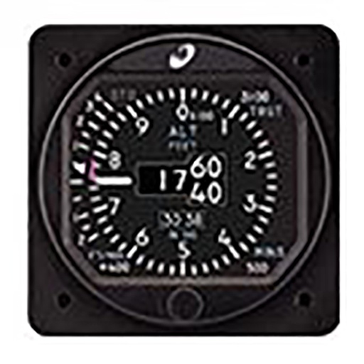 [RX1-10-07607] Flex MD23-215 2 Altimeter 55K LCD Digital Counter Drum Encoding