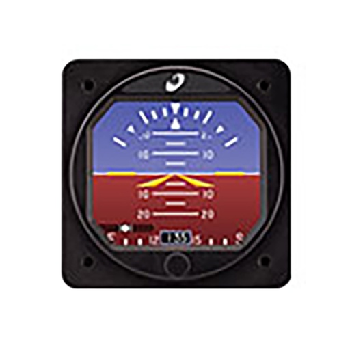 [RX1-10-07611] Flex MD23-342 2 Digital Attitude Indicator Slip Turn Rate Heading Lcd