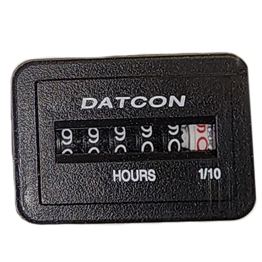 [RX1-10-07622] 102035 Mini Rectangular Hobbs Engine Hour Meter