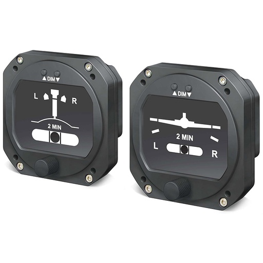 [RX1-10-07709] Rca8310-3 Digital Turn Coordinator W/ Battery Back-Up And Nvis