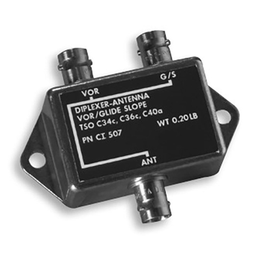 [RX1-11-19436] Comant CI-507-2 Diplexer Single Nav VOR / LOC / Gs