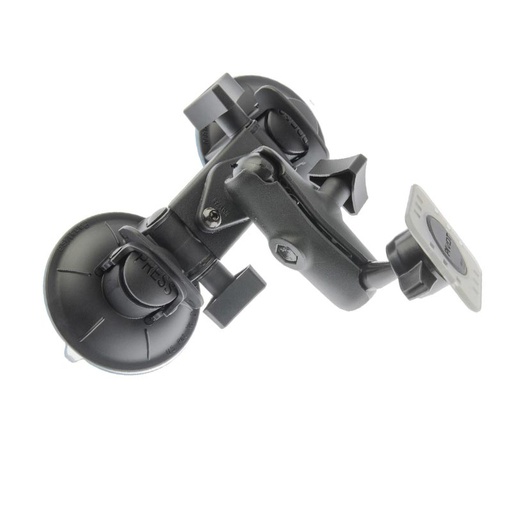 [RX1-11-19548] Flyboys Double Suction Cup Pivot Mount With RAM Compatibility