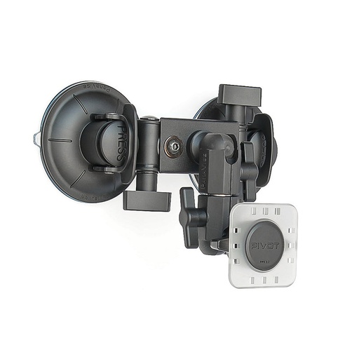 [RX1-11-19550] Flyboys Pivot Mount - Double Suction Cup - 22Cm Arm
