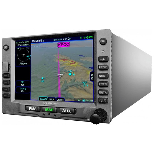 [RX1-11-19635] Avidyne IFD510 With Install Kit & Tray - GPS/Wifi/Bt/Flta/Svs - Gray Bezel
