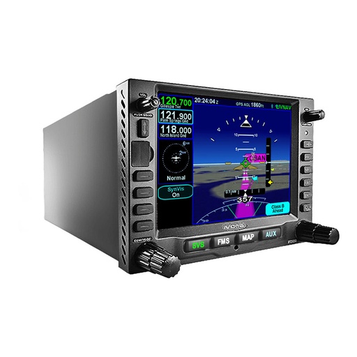 [RX1-11-19647] Avidyne IFD550 With Install Kit - 10W - GPS/Nav/Com/Wifi/Bt/Flta/Svs/Ars - Black Bezel