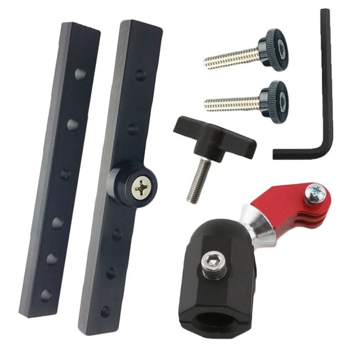 [RX1-11-19777] FlightFlix Rock Steady Handle Clamp Gopro Ball Mount