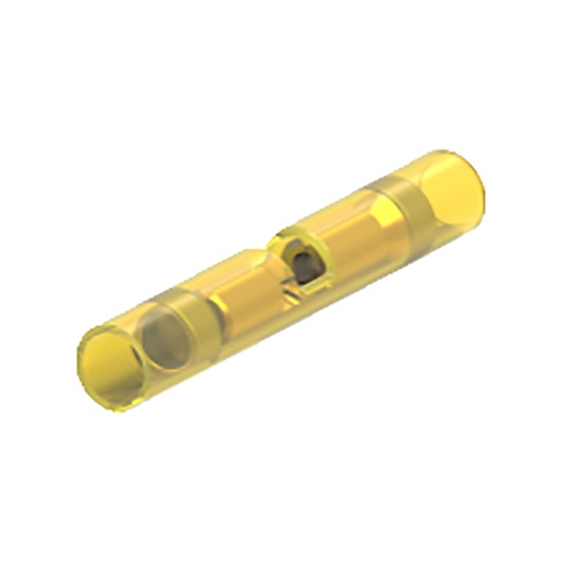 [RX1-11-20073] TE Butt Splice Yellow 323994 PIDG 26 - 22 Awg