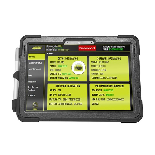 [RX1-11-20189] Artex Programmer 8807 Fpt Standard Kit