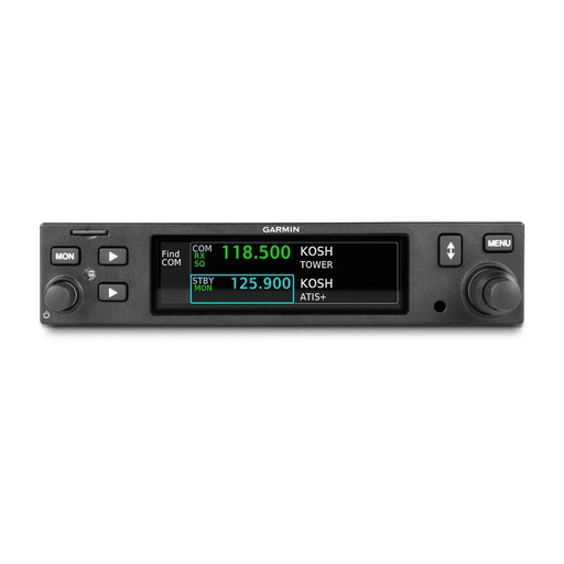 [RX1-11-20312] Garmin GTR 205 VHF Comm Certified Aircraft Kit