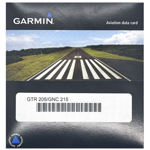 [RX1-11-20315] Garmin GTR 205 GNC 215 NVIS Enablement Card