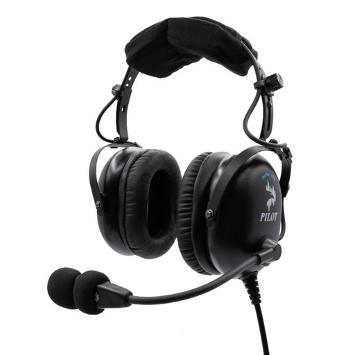 [RX1-11-20427] Pilot Usa Pro Max Anr Headset - 6 Pin Lemo