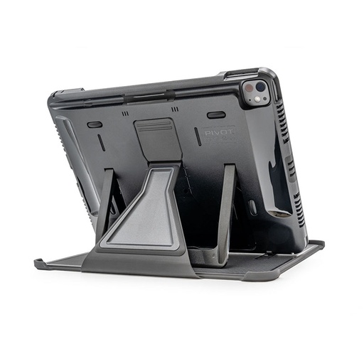 [RX1-11-20433] Flyboys Pivot Case For Ipad Air M2 13 Inch Clr Case/Blk Clip