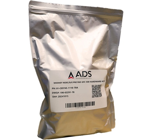 [RX1-11-20479] ADS GFC 500 Autopilot Installation Hardware Kit - Mooney M20 C / D / E / F / G 1965 & On