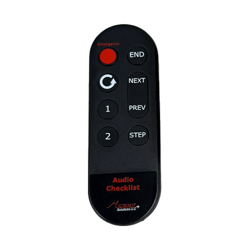 [RX1-11-20516] Microkit Audio Checklist Additional Remote
