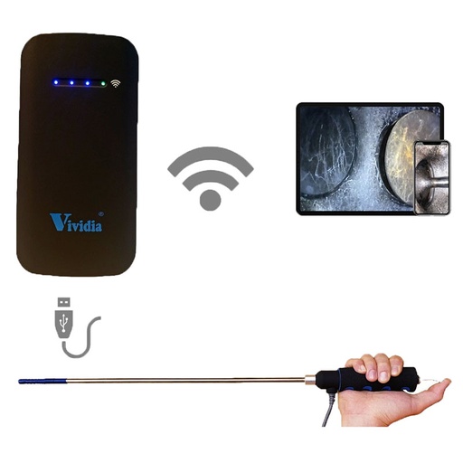 [RX1-12-06268] Vividia Va-400 V5 And W03B WiFi Box. For iPhone/iPad Wireless