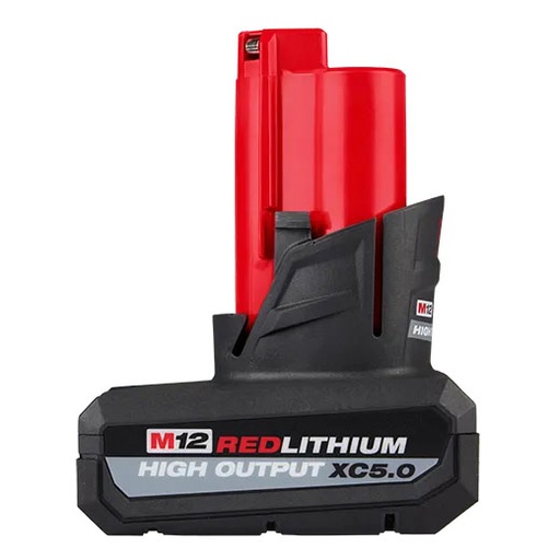 [RX1-12-06358] Milwaukee M12 Redlithium High Output XC5.0 Battery Pack