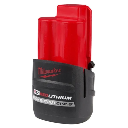 [RX1-12-06361] Milwaukee M12 Redlithium High Output CP2.5 Battery Pack