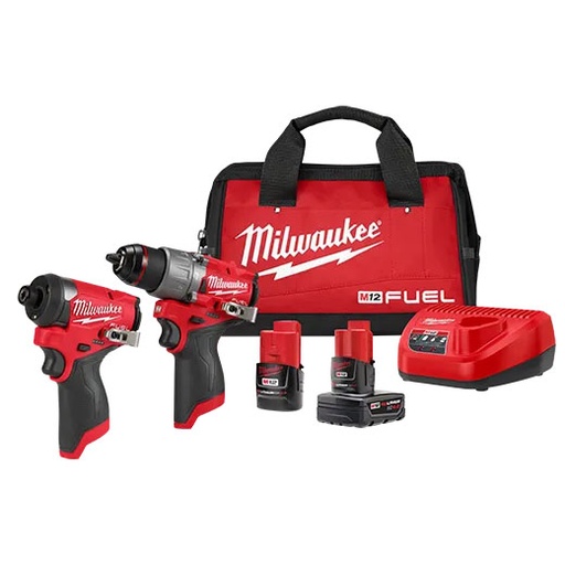 [RX1-12-06368] Milwaukee M12 Fuel 2-Tool Combo Kit
