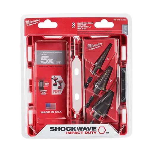 [RX1-12-06377] Milwaukee Shockwave Impact Duty Electrical Kit (#1 #4 #9)