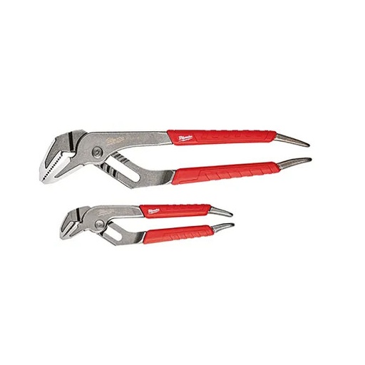 [RX1-12-06382] Milwaukee 6 & 10 Comfort Grip Straight Jaw Pliers Set