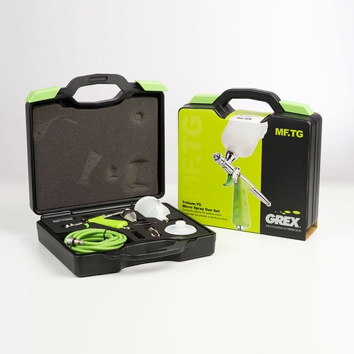 [RX1-12-06407] Grex Micro Spray Gun Set - TG5 Top Fed .05MM Nozzle